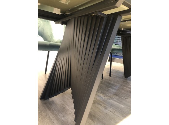 Стол IVAR 180 MARBLES KL-99 Белый мрамор, итальянская керамика/серый, ®DISAUR в Кургане