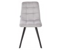 Стул CHILLI SQUARE BLUVEL-03 LIGHT GREY, велюр в Кургане