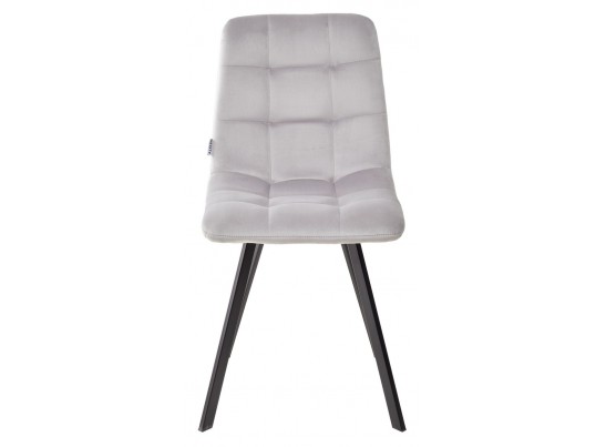 Стул CHILLI SQUARE BLUVEL-03 LIGHT GREY, велюр в Кургане