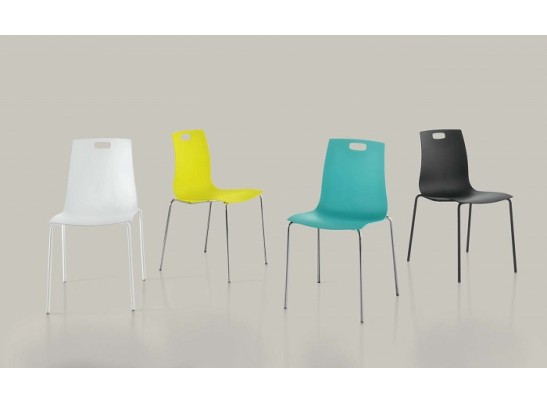 Стул OLLY 44.57 (G093/Z031 полипропилен белого цв. ) в Кургане