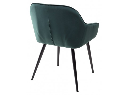 Стул BREEZE BLUVEL-78 GREEN, велюр / черный каркас, велюр в Кургане