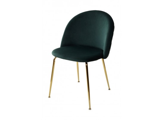 Стул PRESLEY NINI-01 Белый, teddy / золотой каркас в Кургане