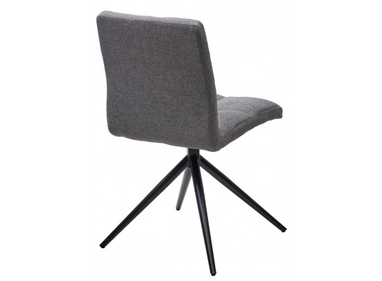 Стул SALLIE 360 град. поворот. VT6037-16 серый, ткань/ черный / Товарный знак DISAUR в Кургане