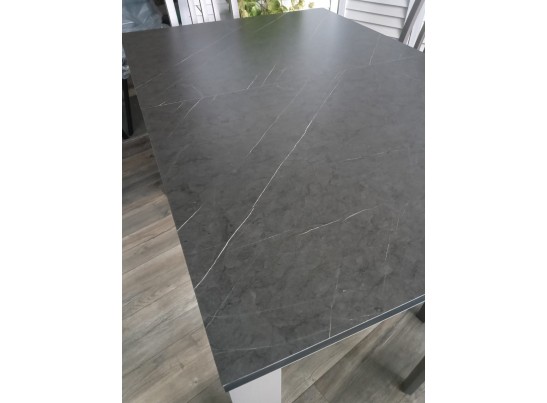 Стол TME-6932 MBH GREY STONE серый камень /серый M-City в Кургане