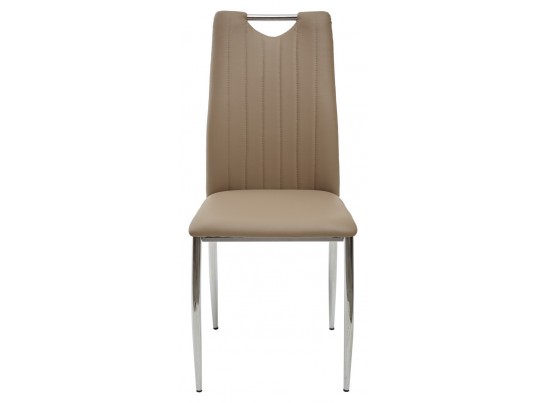 Стул COMFORT 999 PU#654 серо-коричневый, экокожа в Кургане