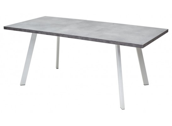 Стол BRICK M 120 Бетон Портленд/ Белый в Кургане