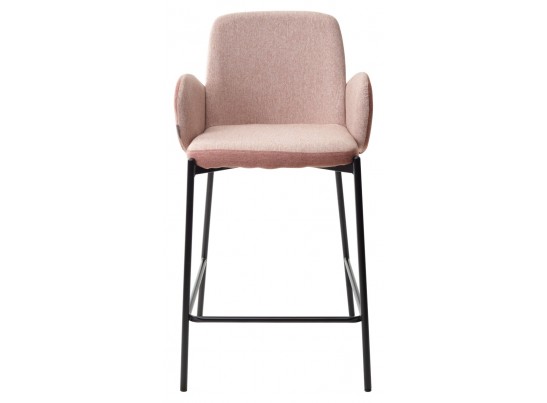 Полубарный стул NYX (H=65cm) VF109 розовый / VF110 брусничный в Кургане
