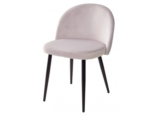 Стул DISCO UF910-02 LIGHT GREY, велюр в Кургане