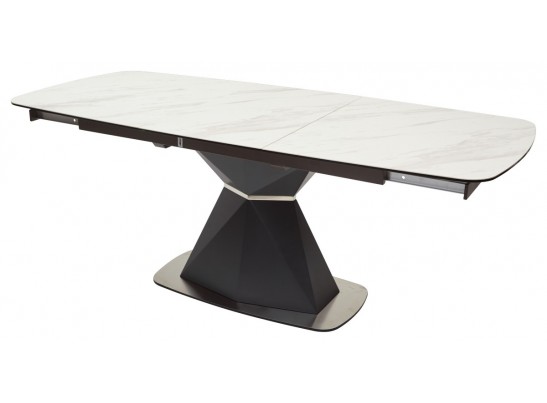 Стол SEVERIN 150 MARBLES KL-99 Белый мрамор, итальянская керамика в Кургане