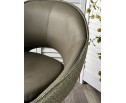 Стул ANABEL 360 град. поворот Зеленый F07-003-01 / MONTECRISTO 8421 / серый каркас, ®DISAUR в Кургане
