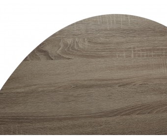Стол журнальный WOOD85 #4 дуб серо-коричневый винтажный M-city