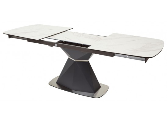 Стол SEVERIN 150 MARBLES KL-99 Белый мрамор, итальянская керамика в Кургане