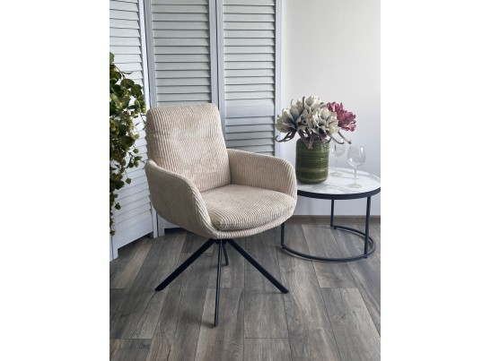 Стул DAREM Белый вельвет Davis lincoln-03n / черный каркас, ®DISAUR