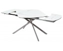 Стол BUSHES 120 WHITE/Stainless steel в Кургане