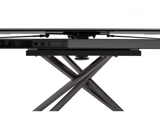 Стол BUSHES 120 WHITE/Stainless steel в Кургане