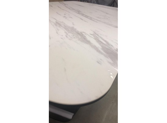Стол SEVERIN 150 MARBLES KL-99 Белый мрамор, итальянская керамика в Кургане