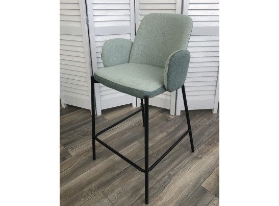 Полубарный стул NYX (H=65cm) VF113 светлая мята / VF115 серо-зеленый в Кургане