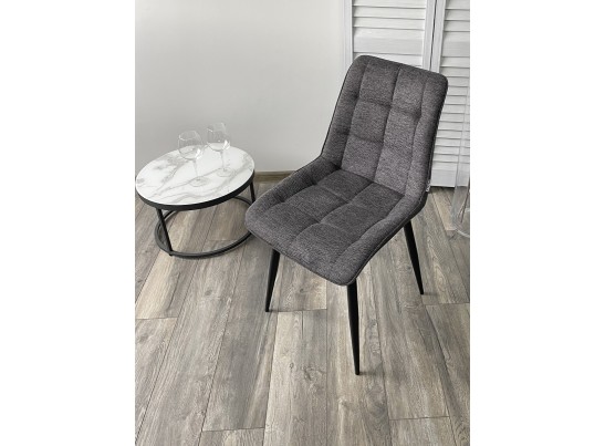 Стул CHIC 1983-18 графитовый меланж/ RU-08 антрацит/ черный каркас в Кургане