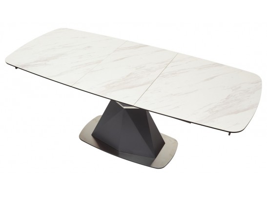 Стол SEVERIN 150 MARBLES KL-99 Белый мрамор, итальянская керамика в Кургане