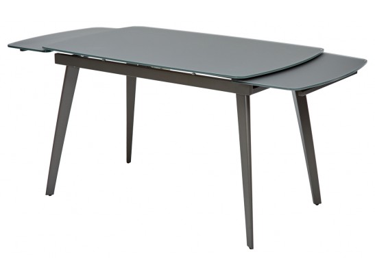 Стол ELIOT 120 GREY1 матовое серое стекло/ GREY1 каркас в Кургане