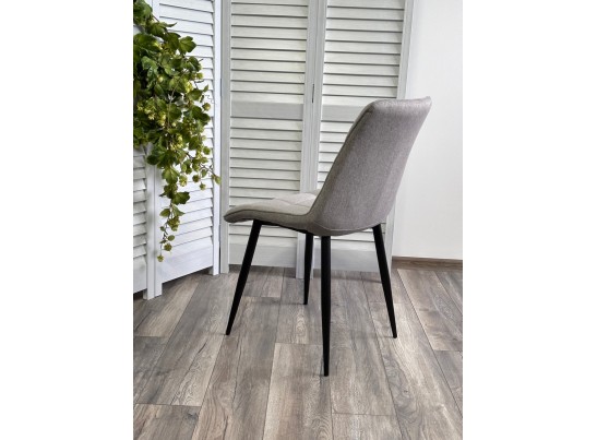 Стул CHIC VF-19/ VF-20 светло-серый/ серый/ черный каркас, ткань в Кургане