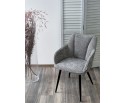 Стул REFLET 3018-17 серый, шенилл / черный каркас, ®DISAUR в Кургане