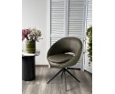 Стул ANABEL 360 град. поворот Зеленый F07-003-01 / MONTECRISTO 8421 / серый каркас, ®DISAUR в Кургане