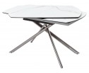 Стол BUSHES 120 WHITE/Stainless steel в Кургане