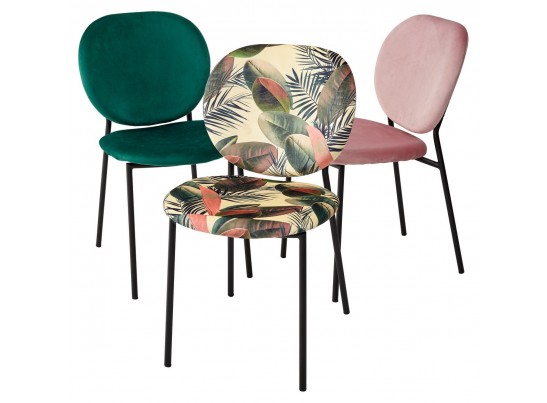 Стул MOD Цветы велюр в Кургане