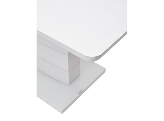 Стол ALTA 140 WHITE / супер белое глянцевое стекло в Кургане