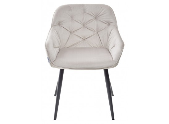 Стул BREEZE G108-06 серебристо-серый/темно-серый каркас, велюр в Кургане