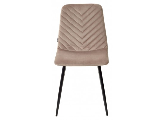 Стул DUKE BLUVEL-40 BEIGE, велюр / черный каркас в Кургане
