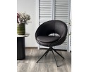 Стул ANABEL 360 град. поворот Черный Maison 99# / OTE COBBLE 457 / серый каркас, ®DISAUR в Кургане