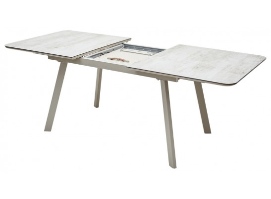 Стол ARUBA 160 BEIGE/ CAPPUCINO глазурованное стекло в Кургане