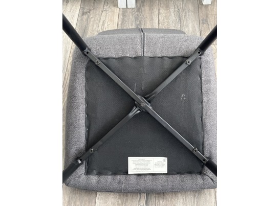 Стул CARACAS Barrel-48 Горчичный, ткань / черный каркас / Товарный знак DISAUR в Кургане