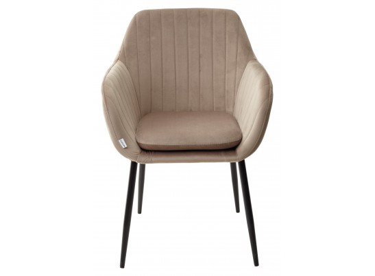 Стул ALABAMA BLUVEL-40 BEIGE, велюр / черный каркас в Кургане