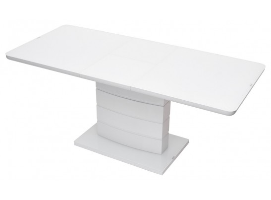Стол ALTA 140 WHITE / супер белое глянцевое стекло в Кургане