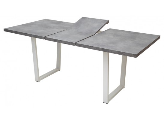 Стол ЛОФТ Бетон Портленд/ Белый 138 в Кургане