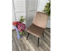 Стул DUKE BLUVEL-40 BEIGE, велюр / черный каркас в Кургане