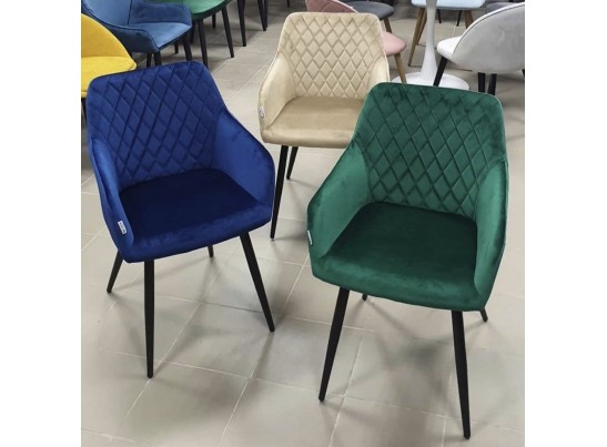 Стул BRANDY зеленый, велюр G062-18 в Кургане