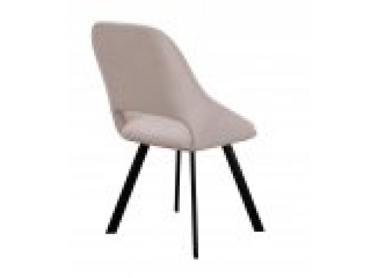 Стул ASP, 360 град. поворот. B28 Темно-серый, велюр / черный каркас, в Кургане