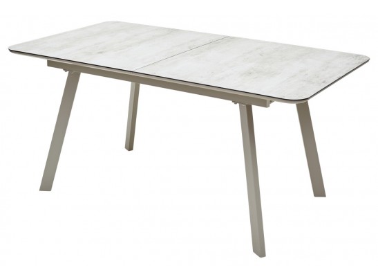 Стол ARUBA 160 BEIGE/ CAPPUCINO глазурованное стекло в Кургане