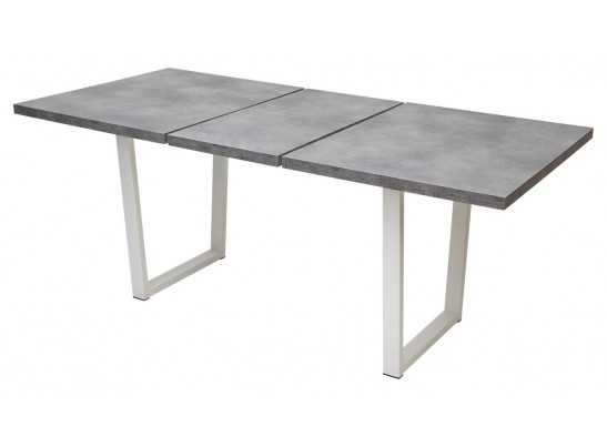 Стол ЛОФТ Бетон Портленд/ Белый 138 в Кургане