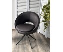 Стул ANABEL 360 град. поворот Черный Maison 99# / OTE COBBLE 457 / серый каркас, ®DISAUR в Кургане