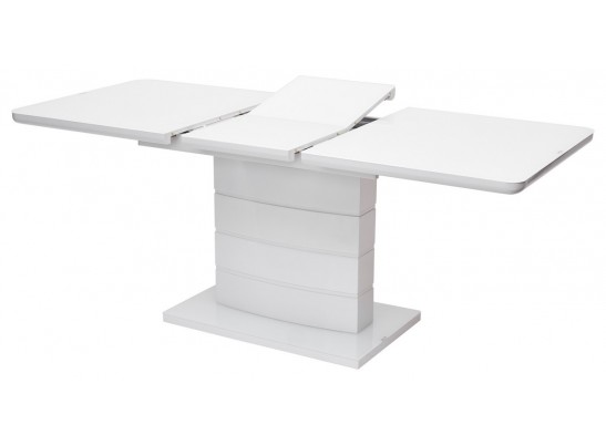 Стол ALTA 140 WHITE / супер белое глянцевое стекло в Кургане
