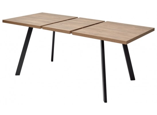 Стол BRICK M 120 Дуб Канзас/ Черный в Кургане