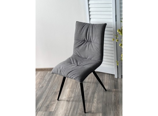 Стул CIRA VT7002-29 Серый, без "пальчиковый" велюр/ черный каркас в Кургане