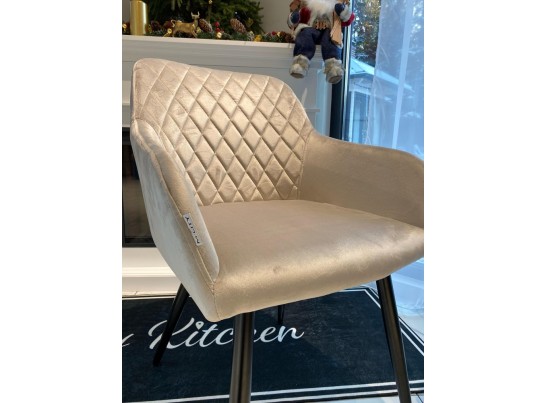 Стул BRANDY серый, велюр G062-14 в Кургане