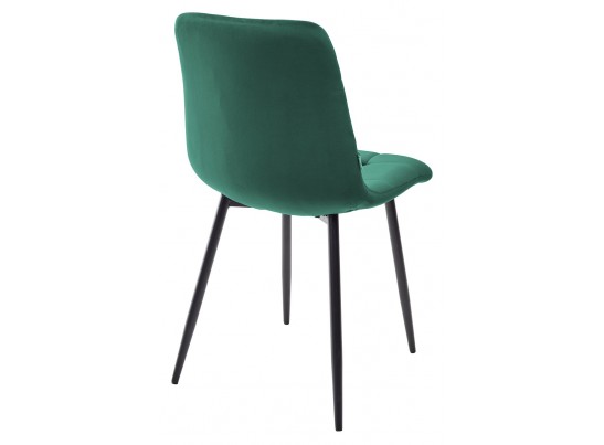 Стул CHILLI G062-18 зеленый, велюр / черный каркас в Кургане