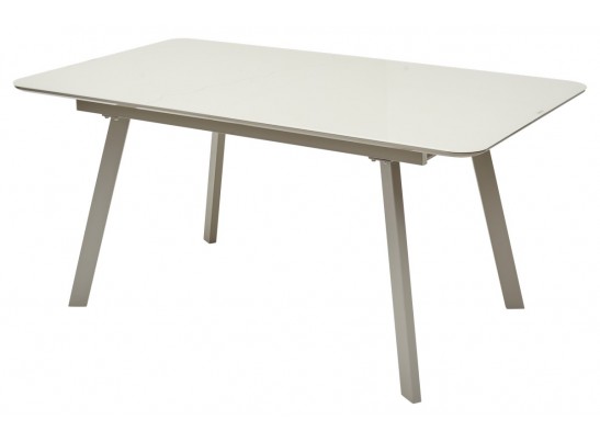 Стол ARUBA 160 CAPPUCСINO/CAPPUCСINO глянцевое стекло в Кургане